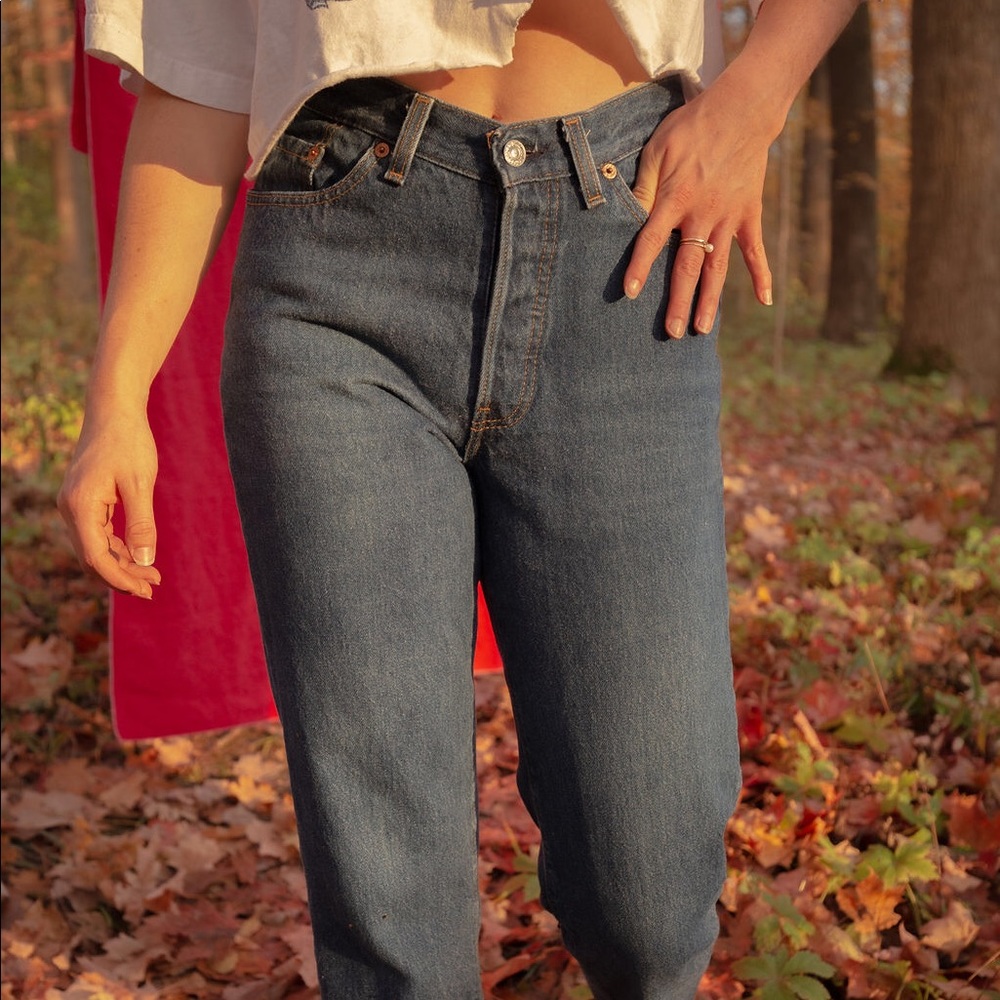Women’s levis 501 jeans